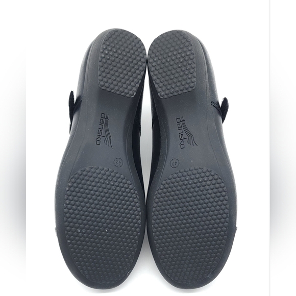 Dansko Fawna Wide Black Milled Nappa Mary Jane Womens Casual Shoes Size 12 EU 42 - Picture 8 of 10